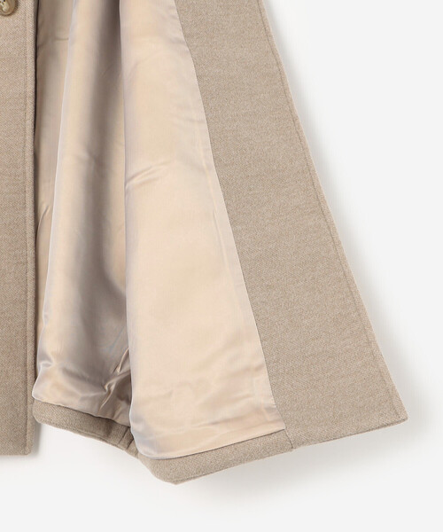 ORCIVAL（オーシバル）の「ORCIVAL | ブリティッシュツイード ドルマンスリーブジャケット WOMEN（その他アウター・レディース・ベージュ/ダークネイビー・1）」の7枚目の写真