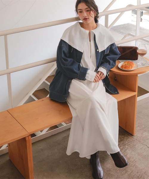 セール】【26SS新作/2026 SPRING COLLECTION】ビッグカラーマーメイド