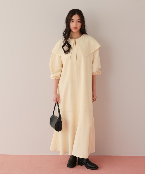 セール】【26SS新作/2026 SPRING COLLECTION】ビッグカラーマーメイド