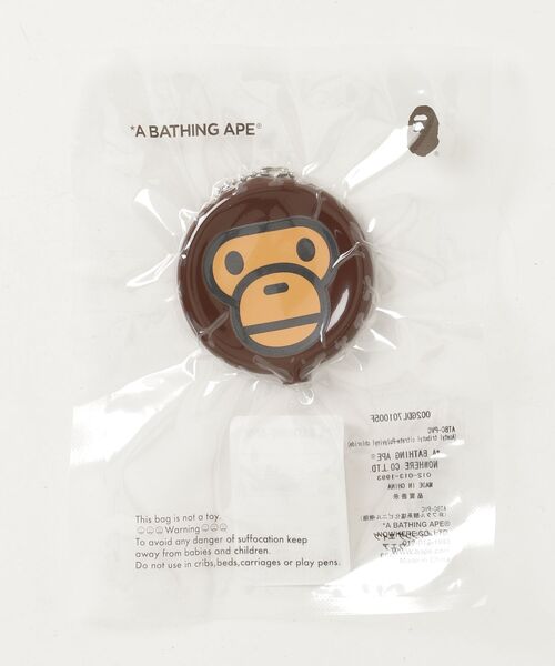 A BATHING APE（アベイシングエイプ）の「BABY MILO COIN CASE（コインケース・メンズ・ブラウン・FREE）」の3枚目の写真