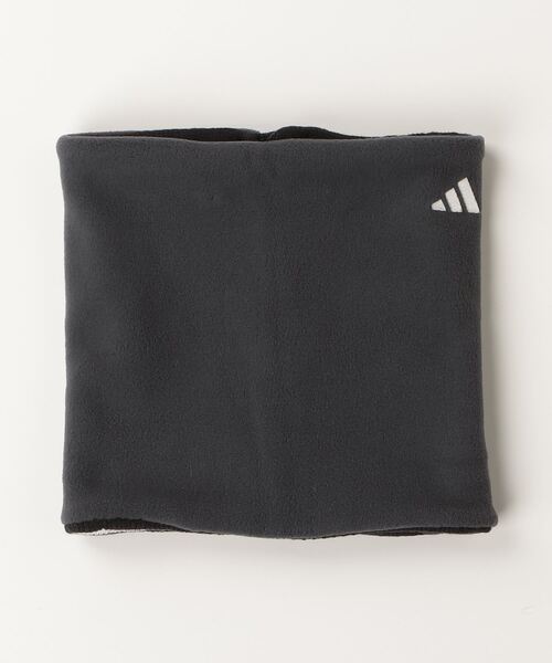 adidas（アディダス）の「ビッグ ロゴ リバーシブル ネックウォーマー / アディダス adidas（スポーツグッズ・メンズ・ブラック/グレー・LARGE/SMALL）」の11枚目の写真