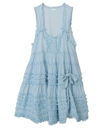 最終価格‼️ピンクハウス/ブルースターペチ付きワンピース╋リボンコサージュ2個 ピンクハウス/ブルースターペチ付きワンピース╋リボン