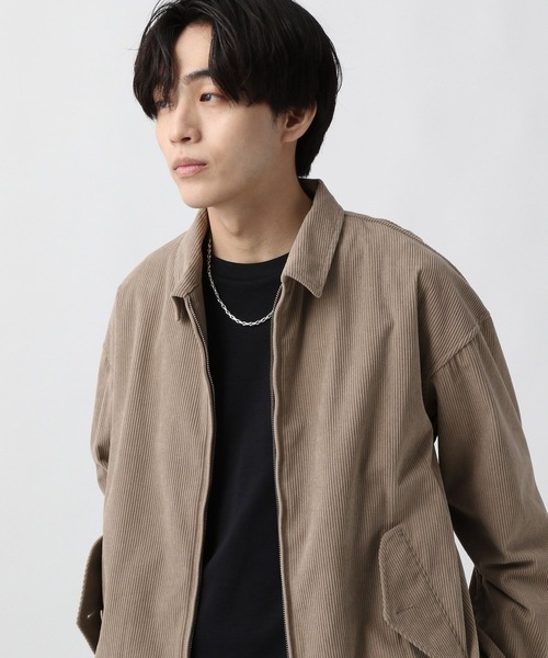 カーキ コーデュロイ ブルゾン 楽天市場】送料無料 ジャケット メンズ アウター 裏ボア