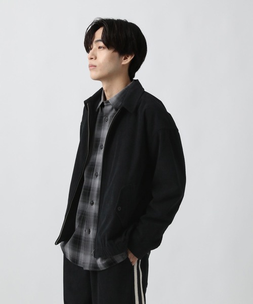 GLOBAL WORK(グローバルワーク)の「クリーンコーデュロイ/ショートブルゾン/CLEAN MODE/589489(ブルゾン・メンズ・ブラック/グレイッシュベージュ・SMALL/MEDIUM/LARGE)」の17枚目の写真