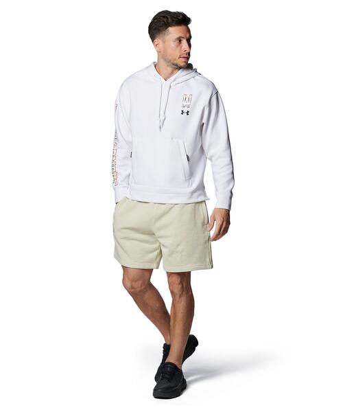 UNDER ARMOUR(アンダーアーマー)の「UAプライド ニット フーディー(トレーニング/メンズ/レディース)(スウェット・レディース・ホワイト・L/XL/2XL/M)」の6枚目の写真