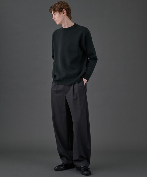 CLEAR WOOL 2タックバレルスラックス（その他パンツ）｜UNITED TOKYO