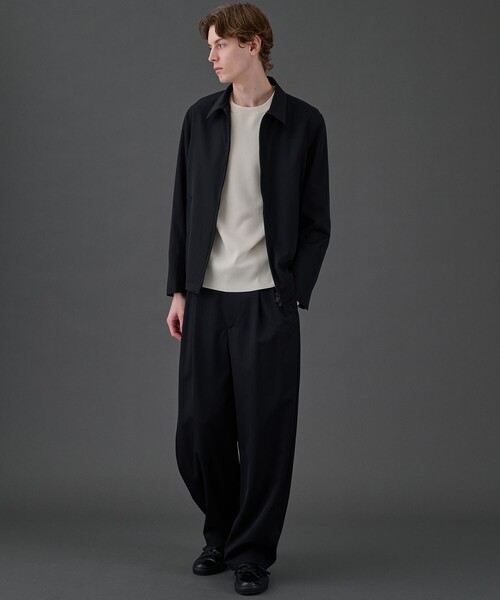 CLEAR WOOL 2タックバレルスラックス（その他パンツ）｜UNITED TOKYO