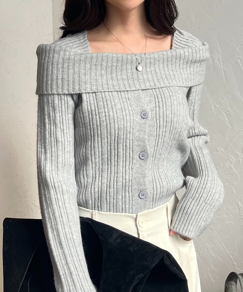 セール】オフショルニットトップス（ニット/セーター）｜Rejoule