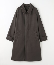 A DAY IN THE LIFE UNITED ARROWS(アデイインザライフユナイテッドアローズ)のニットメルトン バルカラーコート<A DAY IN THE LIFE>(ステンカラーコート)