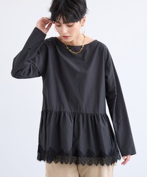 BARNYARDSTORM | BARNYARDSTORM / 裾フリルブラウス / ハンドウォッシャブル 【YouTube「i.style closet」紹介アイテム】(シャツ/ブラウス)