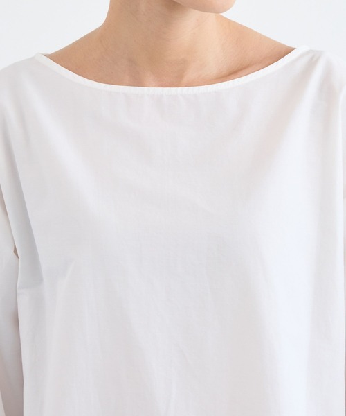 BARNYARDSTORM（バンヤードストーム）の「BARNYARDSTORM / 裾フリルブラウス / ハンドウォッシャブル 【YouTube「i.style closet」紹介アイテム】（シャツ/ブラウス・レディース・ホワイト/ブラック・FREE）」の8枚目の写真