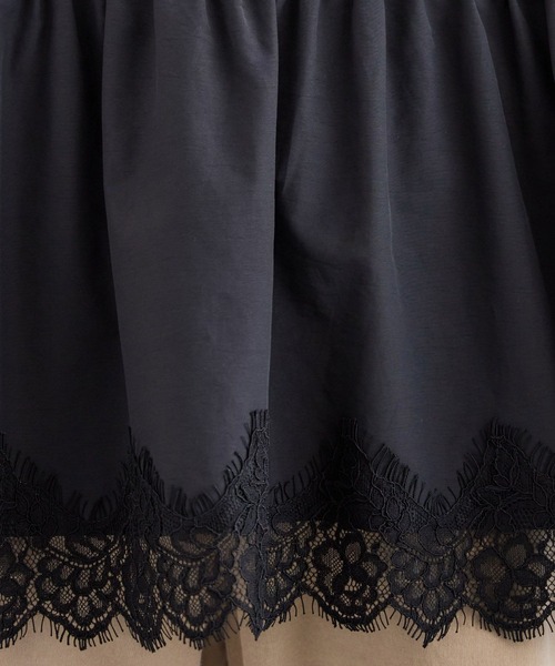 BARNYARDSTORM（バンヤードストーム）の「BARNYARDSTORM / 裾フリルブラウス / ハンドウォッシャブル 【YouTube「i.style closet」紹介アイテム】（シャツ/ブラウス・レディース・ホワイト/ブラック・FREE）」の3枚目の写真