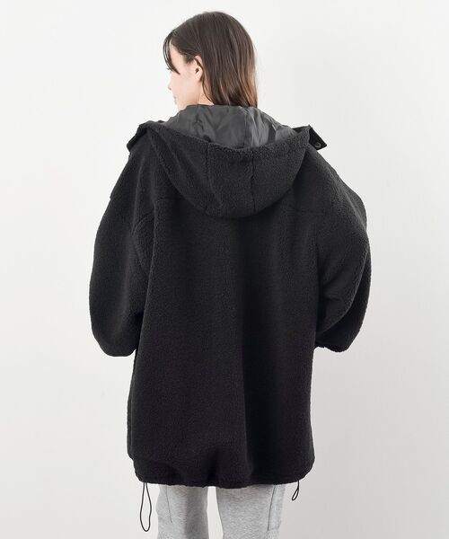 rps（アールピーエス）の「ボアビッグシルエットフードブルゾン（ブルゾン・レディース・アイボリー/ブラック・フリー）」の20枚目の写真