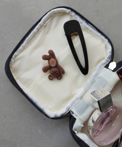 Port / ポート 】 ベルベット スター スクエア ミニポーチ（ポーチ