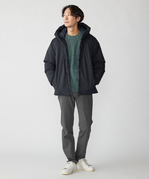 SHIPS(シップス)の「SHIPS:〈手洗い可能〉メランジ クルーネック ニット(ニット/セーター・メンズ・ケリーグリーン/ネイビー/ブラウン/レッド・SMALL/MEDIUM/LARGE/X-LARGE)」の9枚目の写真