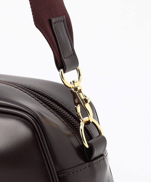 Foundry Mews(ファウンドリーミューズ)の「Foundry Mews/ファウンドリーミューズ Jules Bag / 3WAYハンドバッグ / ショルダーバッグ(ショルダーバッグ・レディース・ブラウン/ブラック・ONE SIZE)」の5枚目の写真