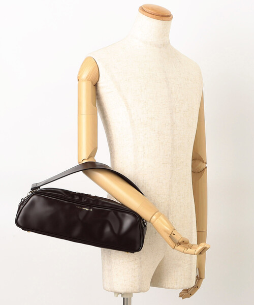 Foundry Mews(ファウンドリーミューズ)の「Foundry Mews/ファウンドリーミューズ Jules Bag / 3WAYハンドバッグ / ショルダーバッグ(ショルダーバッグ・レディース・ブラウン/ブラック・ONE SIZE)」の8枚目の写真