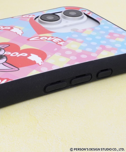M-factory(エムファクトリー)の「iPhone17 ケース iPhone16 ケース iPhone15 iPhone14 iPhone13 ラブアンドポップ 耐衝撃ケース(スマホケース/カバー・レディース・ブラック系/ブルー系/レッド系/ピンク系・iPhone 16/iPhone 13/14/15/iPhone 17)」の15枚目の写真