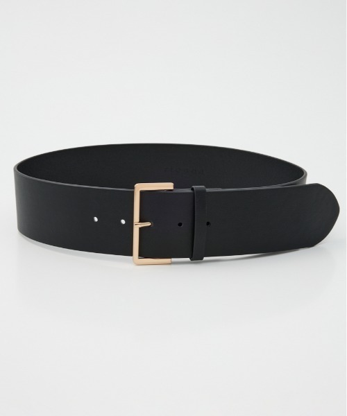 rienda（リエンダ）の「シック太ベルト  秋服　冬服（ベルト・レディース・ブラック/ブラウン・FREE）」の2枚目の写真