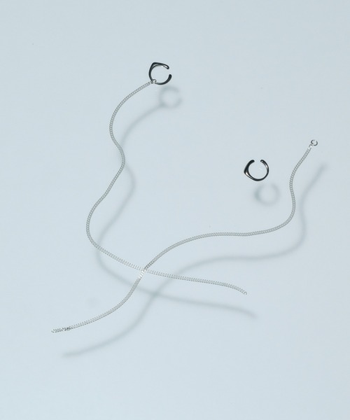 Venetian Chain Long Charm Earring