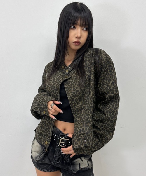 A'GEM/9 × .kom 『.kom/ドットケーオーエム』 総柄クロップ