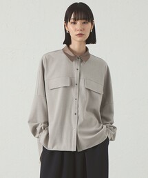CAST: | 【セットアップ対応】オーバーサイズフラノブラウス(シャツ/ブラウス)