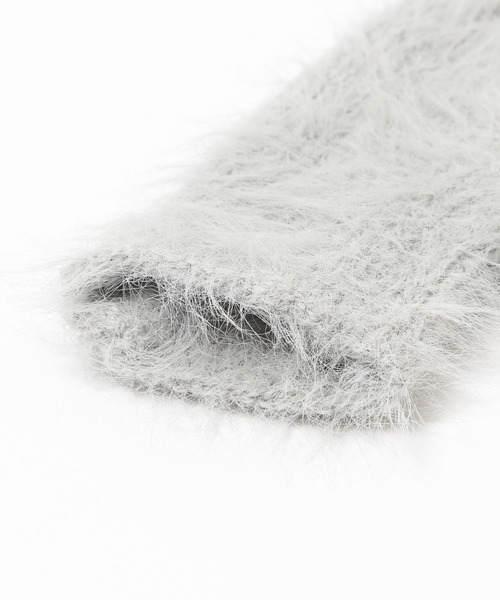 HARE（ハレ）の「シャギーニットグローブ(HARE)（手袋・メンズ・グレー/ブルー/ブラック/レッド・FREE）」の12枚目の写真