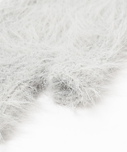 HARE（ハレ）の「シャギーニットグローブ(HARE)（手袋・メンズ・グレー/ブルー/ブラック/レッド・FREE）」の13枚目の写真