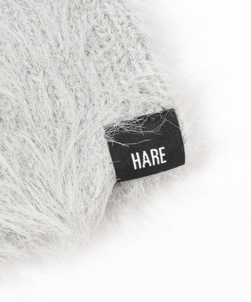 HARE（ハレ）の「シャギーニットグローブ(HARE)（手袋・メンズ・グレー/ブルー/ブラック/レッド・FREE）」の14枚目の写真
