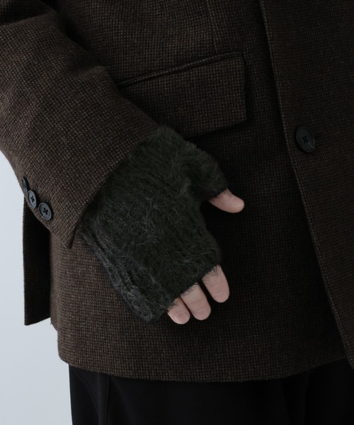 HARE（ハレ）の「シャギーニットグローブ(HARE)（手袋・メンズ・グレー/ブルー/ブラック/レッド・FREE）」の20枚目の写真
