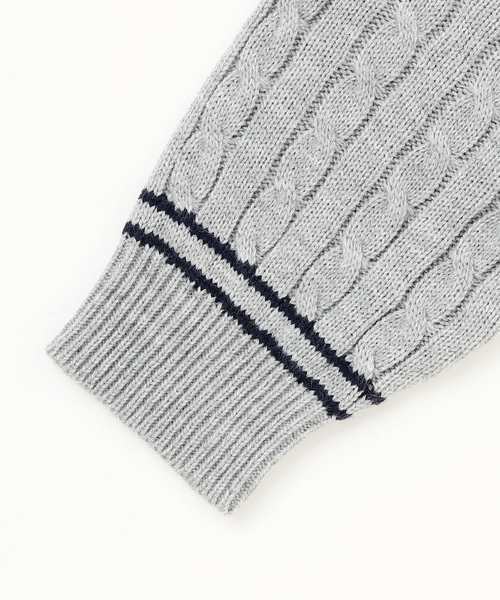 LOVETOXIC（ラブトキシック）の「衿つきレイヤードニット（ニット/セーター・キッズ・アイボリー/ベージュ/ネイビー/トップグレー・S:140cm/L:160cm/130cm/M:150cm）」の20枚目の写真