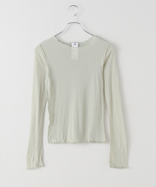 baserange ベースレンジ　今季　ロンT  新品　S BASERANGE（ベースレンジ） 長袖 Tシャツ LONG SLEEVE TEE TOLS