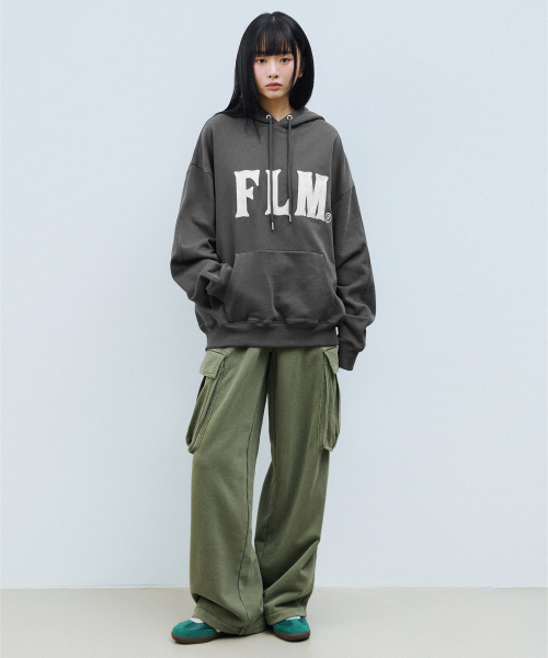 F.ILLUMINATE（フィルミネイト）の「FLM スティッチロゴフードパーカー - ワイン（パーカー・レディース・その他・SMALL/MEDIUM/LARGE）」の6枚目の写真