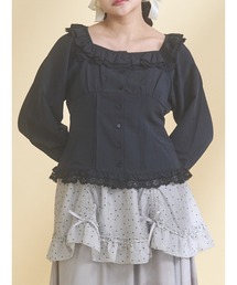 メリージェニー❤︎フリルトップス romantic frill tops（Tシャツ/カットソー）｜merry jenny（メリー