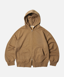 OG BOCACI HEAVYWEIGHT HOOD ZIP UP PARKA _ CAMEL