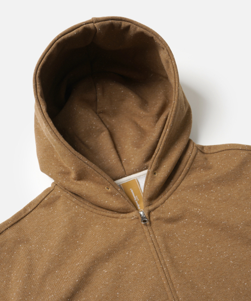 FRIZMWORKS(フリズムワークス)の「OG BOCACI HEAVYWEIGHT HOOD ZIP UP PARKA _ CAMEL(パーカー・メンズ・その他・MEDIUM/LARGE/X-LARGE/SMALL)」の3枚目の写真