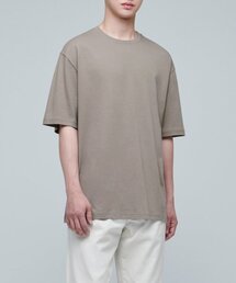 リラックスフィットクルーネックTシャツ2 [ダスティベージュ]