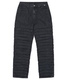 NOMANUAL（NOMANUAL）の「TW DENIM PANTS - WASHED BLACK（デニムパンツ・メンズ）」