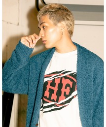 CALEE（キャリー）の「× HIGH FIVE FACTORY LOGO L/S TEE（Tシャツ/カットソー）」