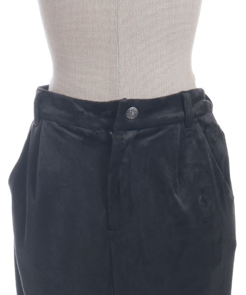 NIBBLE POISON(ニブルポイズン)の「レース切替ベロアフレアパンツ(その他パンツ・レディース・ブラック/ブルー・MEDIUM)」の20枚目の写真