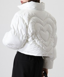 FUNALIVE（ファンアライブ）の「ABETTOR ボリュームネックバックハートステッチクロップド丈中綿ＪＫ（ダウンジャケット/コート）」