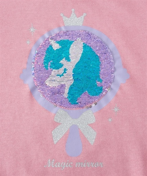 QUNTSTYLE(キュントスタイル)の「選べる♪デザインプリントトレーナー(スウェット・キッズ・ピンク系/ブラック系/チャコール/ネイビー系/ホワイト系1/ホワイト系2・100/110/120/130)」の8枚目の写真