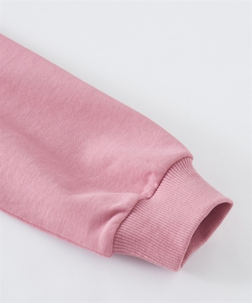 QUNTSTYLE(キュントスタイル)の「選べる♪デザインプリントトレーナー(スウェット・キッズ・ピンク系/ブラック系/チャコール/ネイビー系/ホワイト系1/ホワイト系2・100/110/120/130)」の10枚目の写真