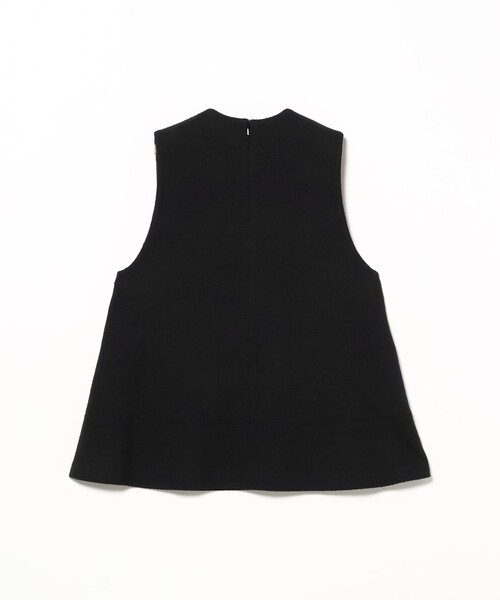 Demi-Luxe BEAMS(デミルクス ビームス)の「【セレモニー・フォーマル】ツイード フレア Vネック ジレ*(ベスト・レディース・オフホワイト/ブラック・38/36)」の12枚目の写真