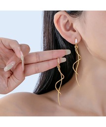 ツイストロングピアス【アレルギー対応】