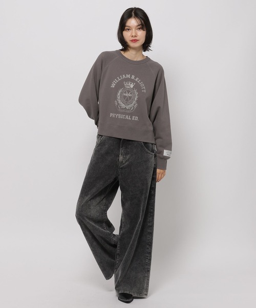セール】【WILLIAM B.ELIOTT】エンブレムスウェット（Tシャツ