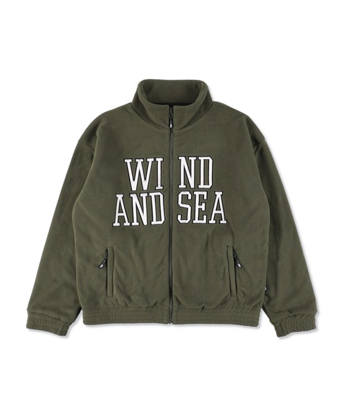 ウィンダンシー　ジャケット PATCH LOGO FLEECE JACKET（その他アウター）｜WIND AND SEA（ウィン
