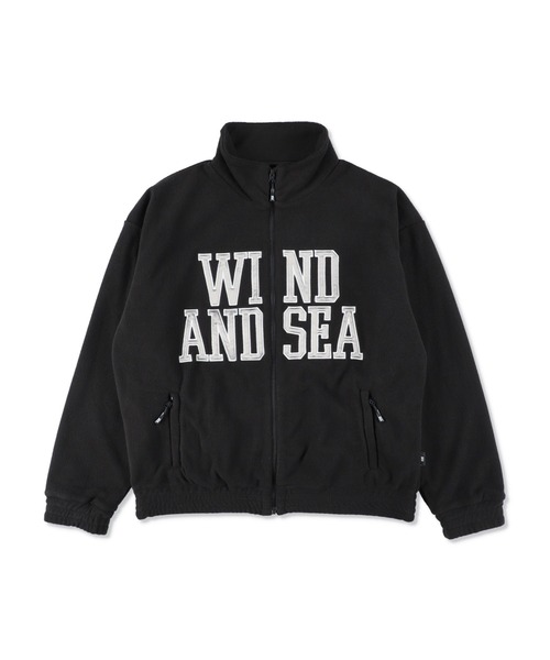 ウィンダンシー　ジャケット PATCH LOGO FLEECE JACKET（その他アウター）｜WIND AND SEA（ウィン