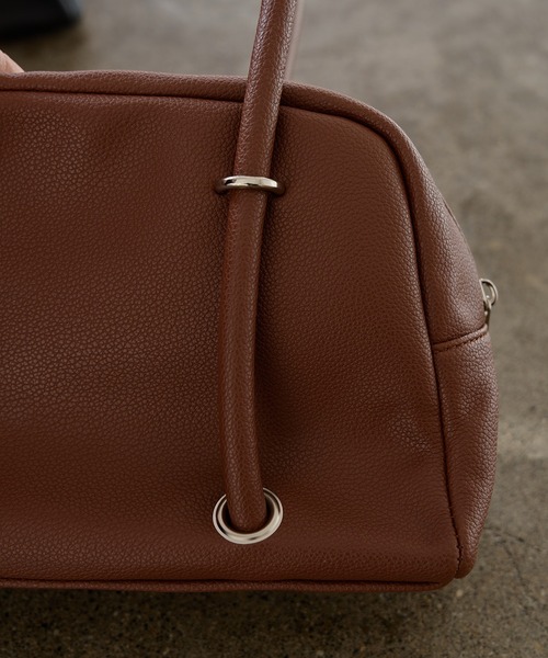epnok(エプノック)の「ミニボストンバッグ(ショルダーバッグ・メンズ・ブラウン/ブラック・ONE SIZE)」の20枚目の写真
