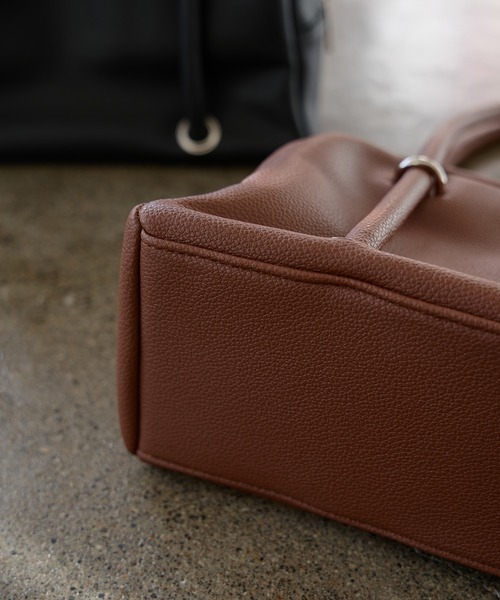 epnok(エプノック)の「ミニボストンバッグ(ショルダーバッグ・メンズ・ブラウン/ブラック・ONE SIZE)」の21枚目の写真